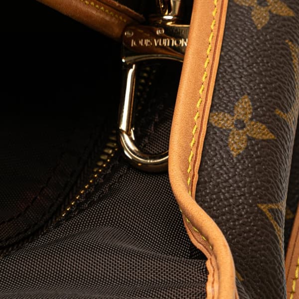 Pre-owned Louis Vuitton Monogram Garment Carrier Brown