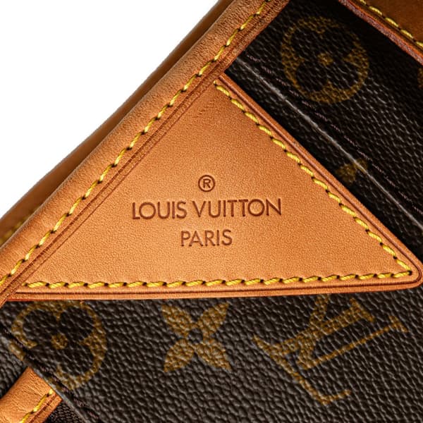 Pre-owned Louis Vuitton Monogram Garment Carrier Brown