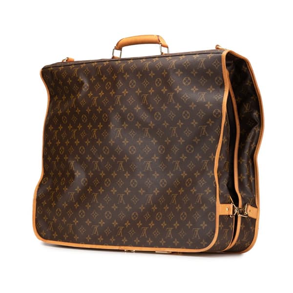 Pre-owned Louis Vuitton Monogram Garment Carrier Brown