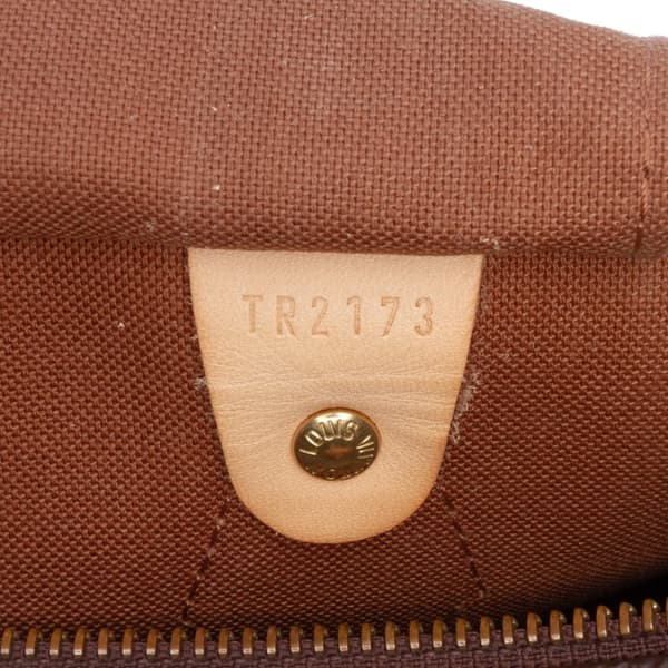 Pre-owned Louis Vuitton Monogram Speedy 30 Brown