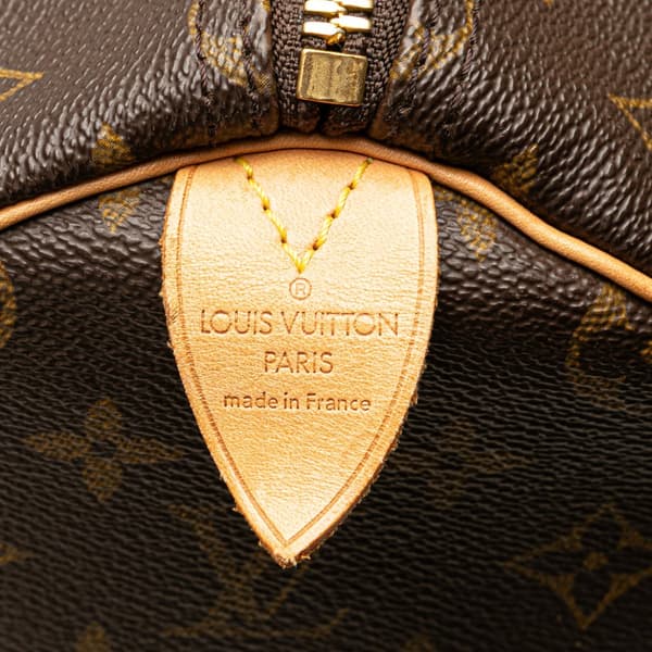 Pre-owned Louis Vuitton Monogram Keepall 50 Brown