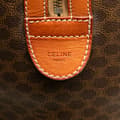 Miniatyrbild 5 av 10: Pre-owned Celine Macadam Coated Canvas Boston Bag Brown