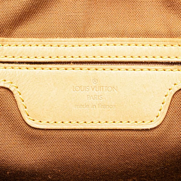 Pre-owned Louis Vuitton Monogram Sac Flanerie 45 Brown