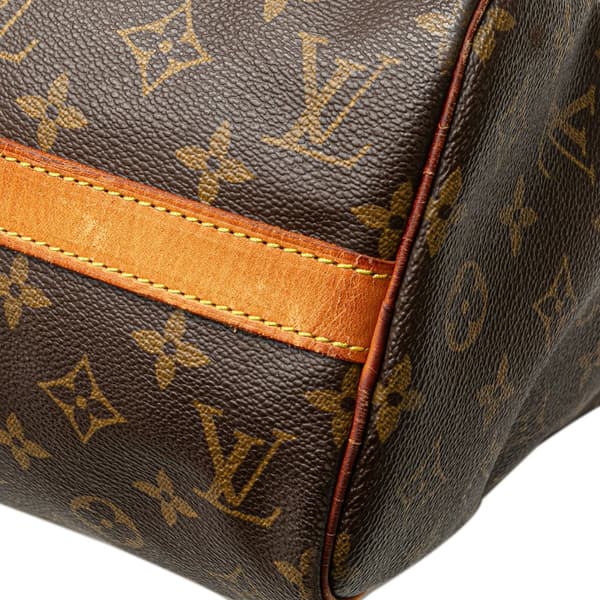 Pre-owned Louis Vuitton Monogram Sac Flanerie 45 Brown