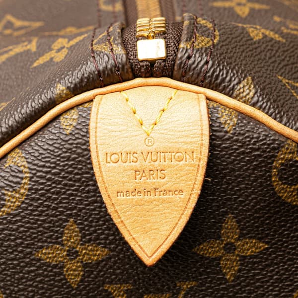 Pre-owned Louis Vuitton Monogram Keepall 50 Brown