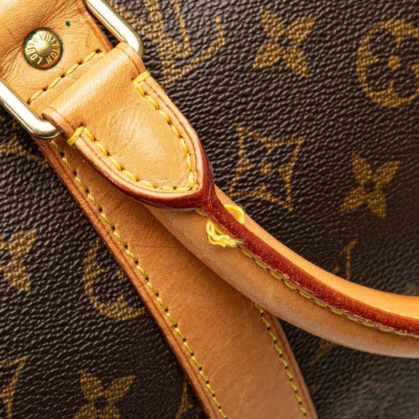 Pre-owned Louis Vuitton Monogram Keepall 50 Brown