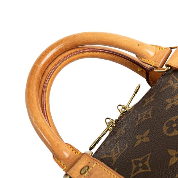 Pre-owned Louis Vuitton Monogram Keepall 50 Brown