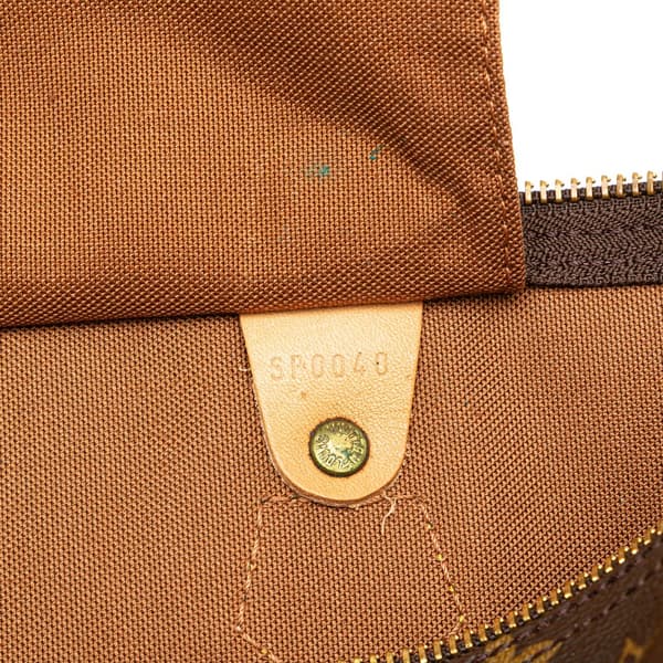 Pre-owned Louis Vuitton Monogram Speedy 40 Brown
