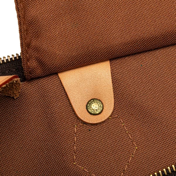 Pre-owned Louis Vuitton Monogram Speedy 40 Brown