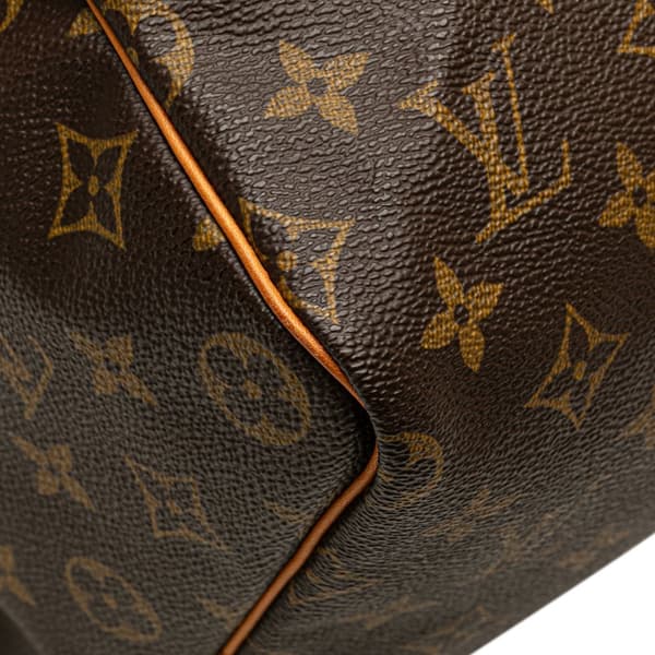 Pre-owned Louis Vuitton Monogram Speedy 40 Brown