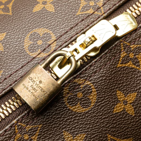 Pre-owned Louis Vuitton Monogram Keepall 45 Brown