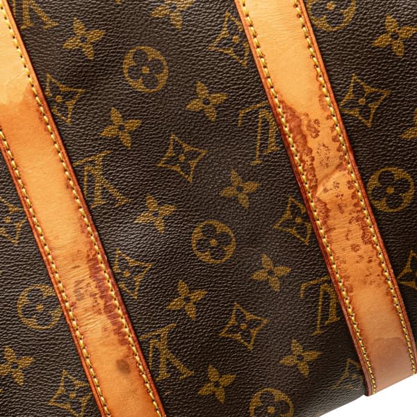 Pre-owned Louis Vuitton Monogram Keepall 45 Brown