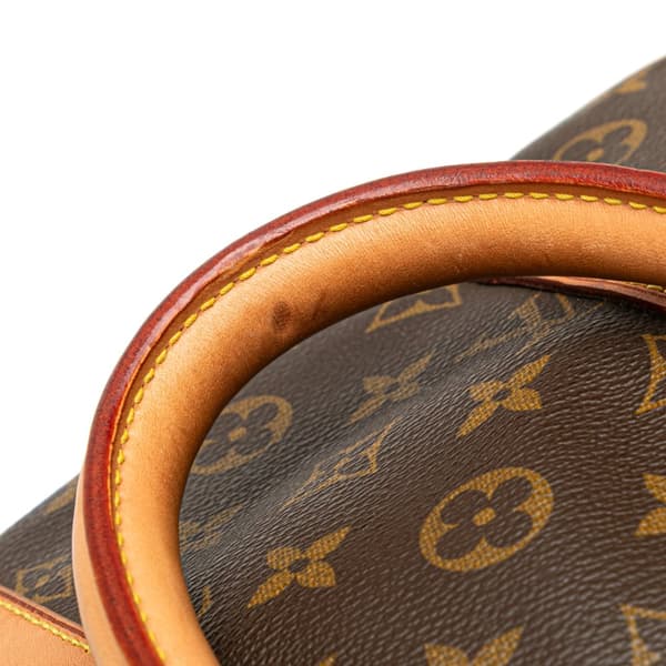 Pre-owned Louis Vuitton Monogram Keepall 45 Brown