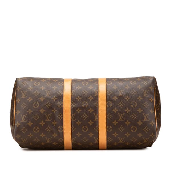 Pre-owned Louis Vuitton Monogram Keepall 45 Brown