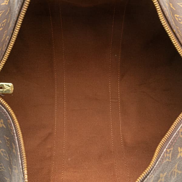 Pre-owned Louis Vuitton Monogram Keepall 45 Brown