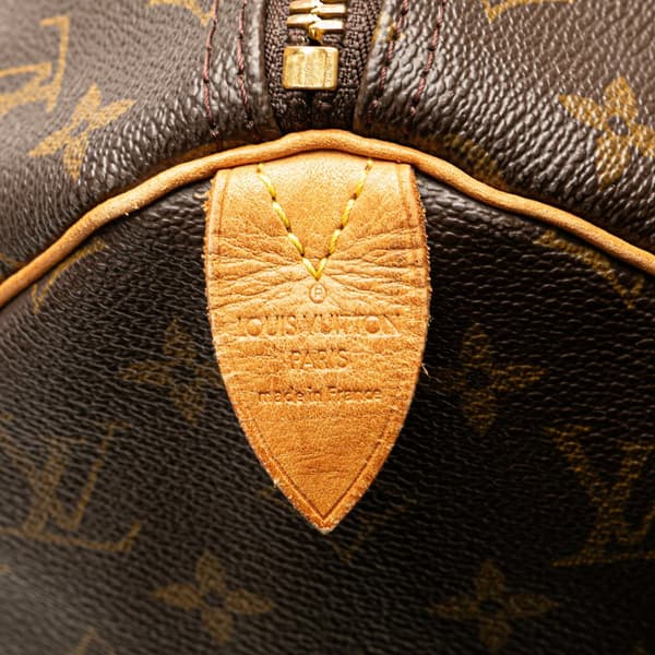 Pre-owned Louis Vuitton Monogram Keepall 45 Brown