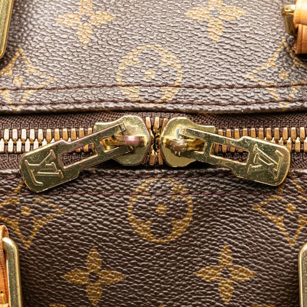 Pre-owned Louis Vuitton Monogram Keepall 45 Brown