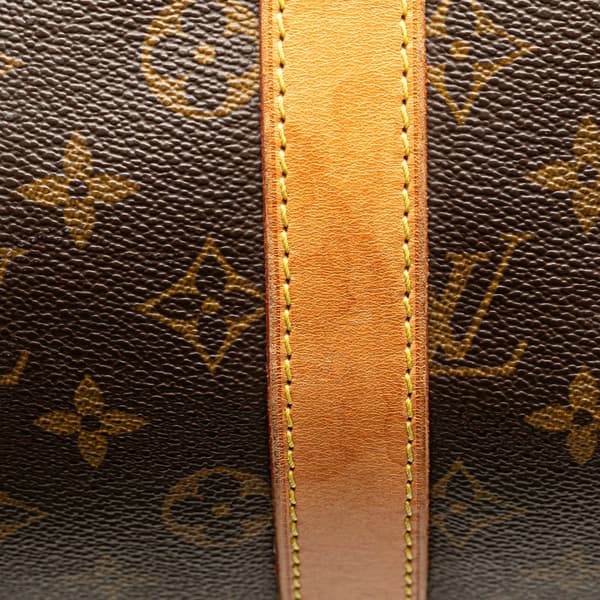 Pre-owned Louis Vuitton Monogram Keepall 45 Brown