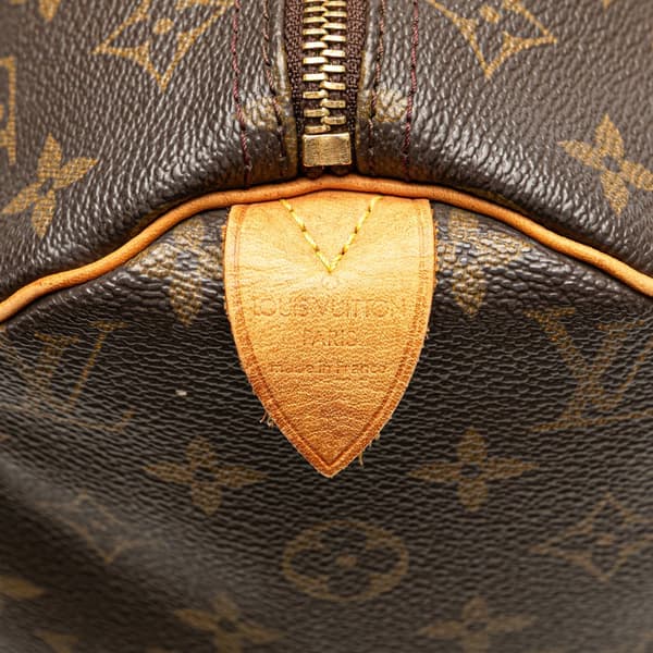 Pre-owned Louis Vuitton Monogram Speedy 30 Brown