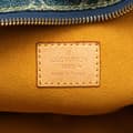 Miniatyrbild 5 av 10: Pre-owned Louis Vuitton Monogram Denim Neo Speedy 30 Blue