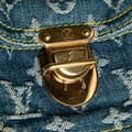 Miniatyrbild 8 av 10: Pre-owned Louis Vuitton Monogram Denim Neo Speedy 30 Blue