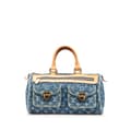Miniatyrbild 1 av 10: Pre-owned Louis Vuitton Monogram Denim Neo Speedy 30 Blue