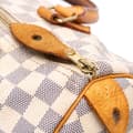 Miniatyrbilde 6 av 9: Pre-owned Louis Vuitton Damier Azur Speedy 30 White