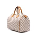 Miniatyrbilde 2 av 9: Pre-owned Louis Vuitton Damier Azur Speedy 30 White