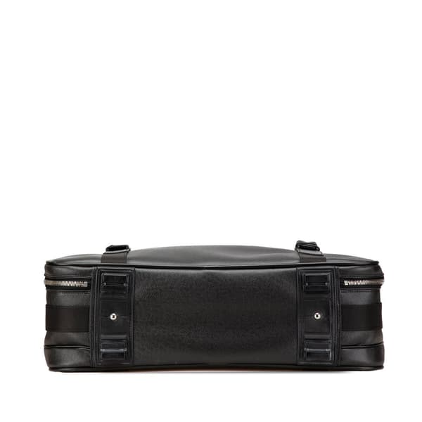 Pre-owned Louis Vuitton Taiga Satellite 53 Luggage Black