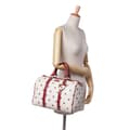 Pikkukuva 9 / 10: Pre-owned Gucci Medium GG Supreme Hearts Joy Boston White