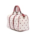 Pikkukuva 2 / 10: Pre-owned Gucci Medium GG Supreme Hearts Joy Boston White