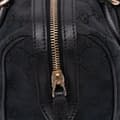Miniatyrbild 7 av 10: Pre-owned Gucci GG Canvas Charmy Boston Bag Black
