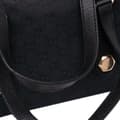 Miniatyrbild 8 av 10: Pre-owned Gucci GG Canvas Charmy Boston Bag Black