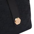 Miniatyrbild 9 av 10: Pre-owned Gucci GG Canvas Charmy Boston Bag Black