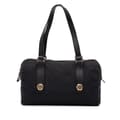 Miniatyrbild 1 av 10: Pre-owned Gucci GG Canvas Charmy Boston Bag Black