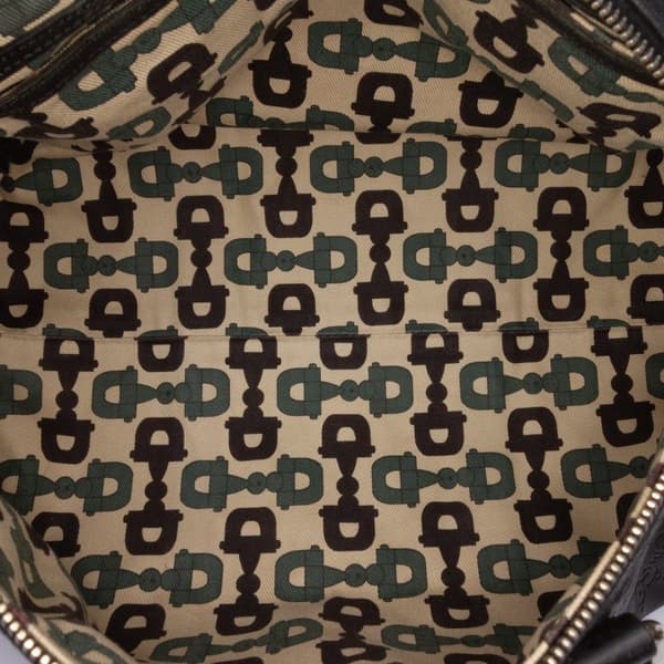 Pre-owned Gucci Guccissima Joy Boston Black