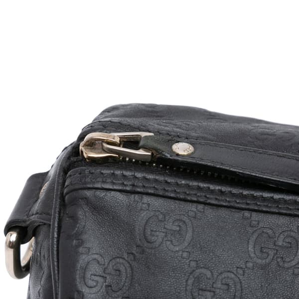 Pre-owned Gucci Guccissima Joy Boston Black
