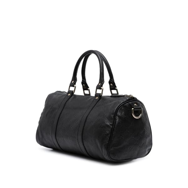 Pre-owned Gucci Guccissima Joy Boston Black