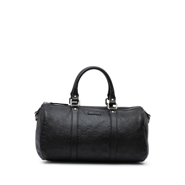 Pre-owned Gucci Guccissima Joy Boston Black