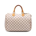Pikkukuva 1 / 8: Pre-owned Louis Vuitton Damier Azur Speedy 30 White
