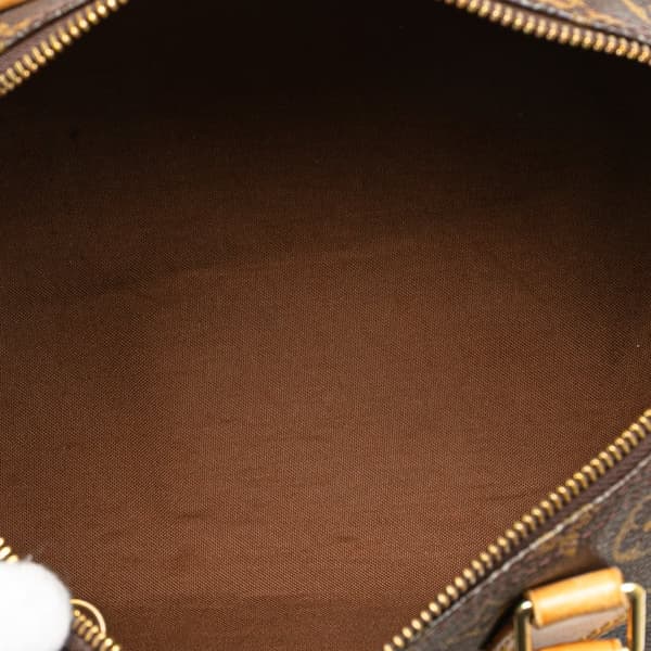 Pre-owned Louis Vuitton Monogram Speedy 30 Brown