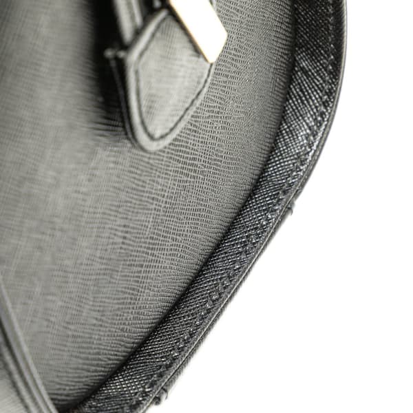 Pre-owned Burberry Leather Boston Bag Black