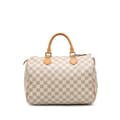 Pikkukuva 1 / 8: Pre-owned Louis Vuitton Damier Azur Speedy 30 White