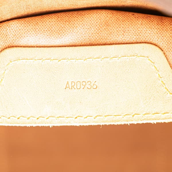 Pre-owned Louis Vuitton Monogram Sac Flanerie 50 Brown