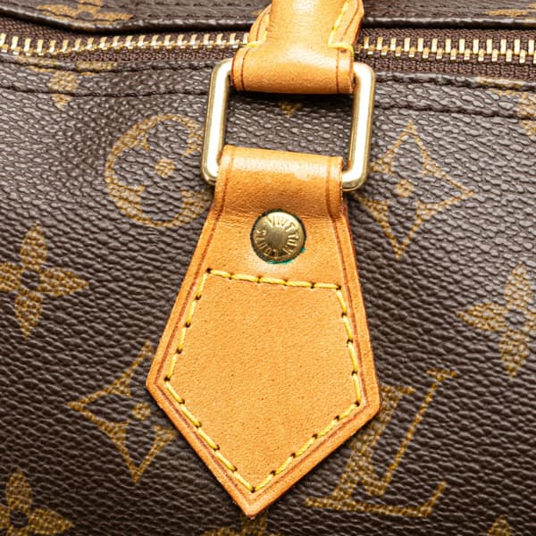 Pre-owned Louis Vuitton Monogram Speedy 30 Brown