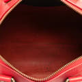 Miniatyrbild 4 av 8: Pre-owned Louis Vuitton Epi Speedy 25 Red
