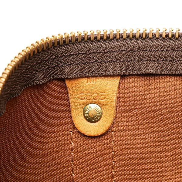 Pre-owned Louis Vuitton Monogram Keepall 55 Brown