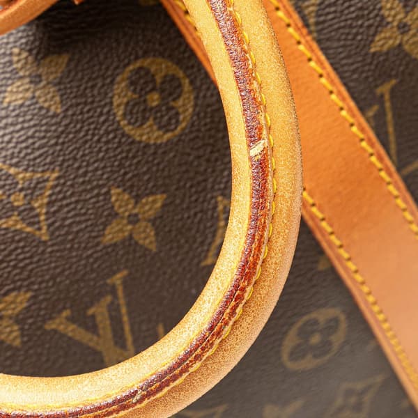 Pre-owned Louis Vuitton Monogram Keepall 55 Brown