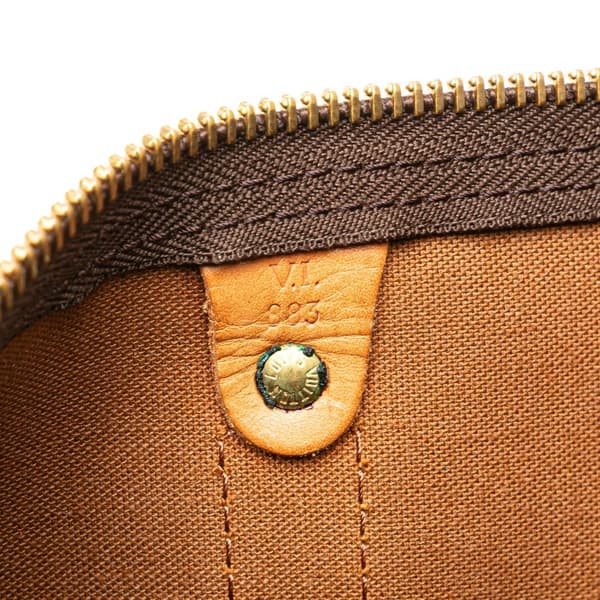 Pre-owned Louis Vuitton Monogram Keepall 50 Brown
