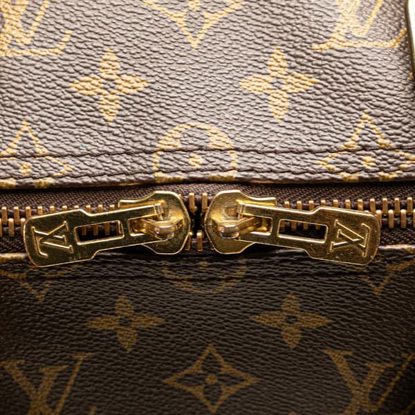 Pre-owned Louis Vuitton Monogram Keepall 50 Brown